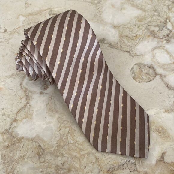 Vintage Christian Dior Silk Tie - Picture 4 of 10